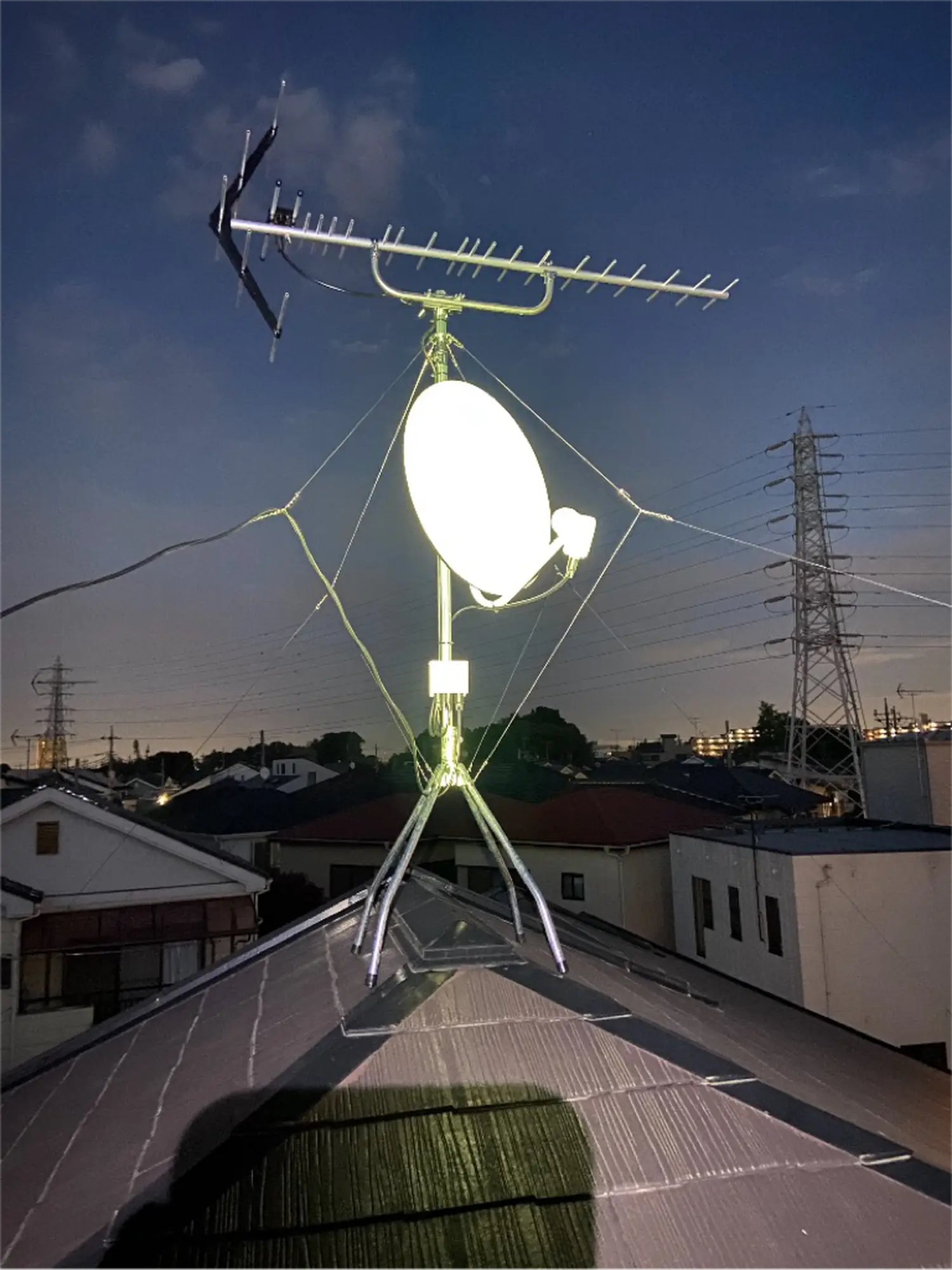 さいたま市見沼区でテレビアンテナ工事・取り付け【あさひアンテナ】