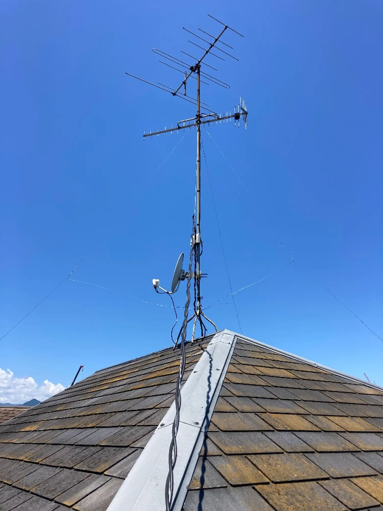 地デジ用テレビアンテナ「デザインアンテナ」の失敗しない工事の